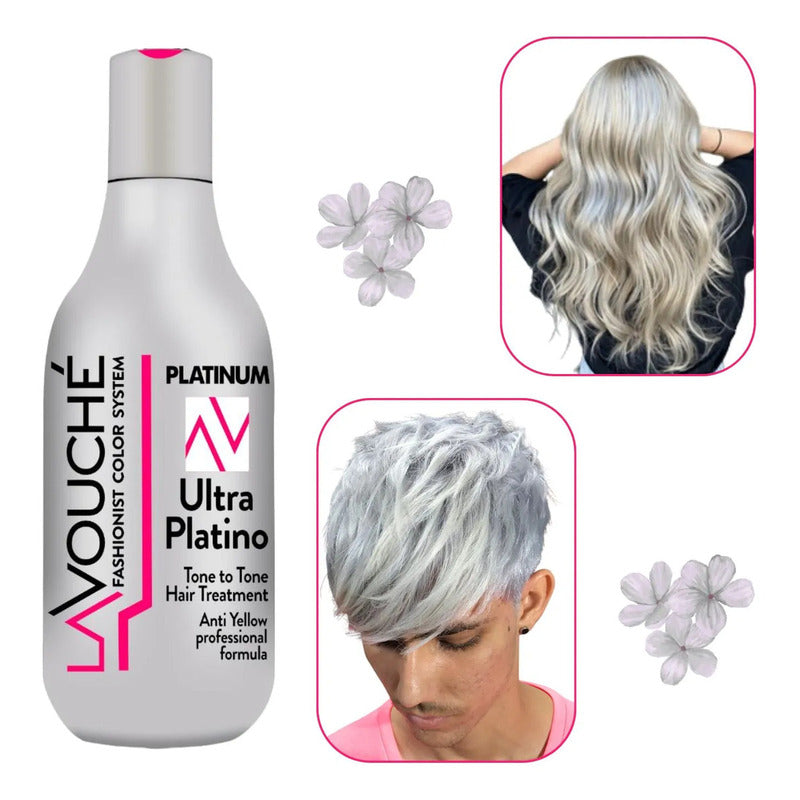 Tratamiento Matizante Cremoso Lavouche Ultra Platino 300ml