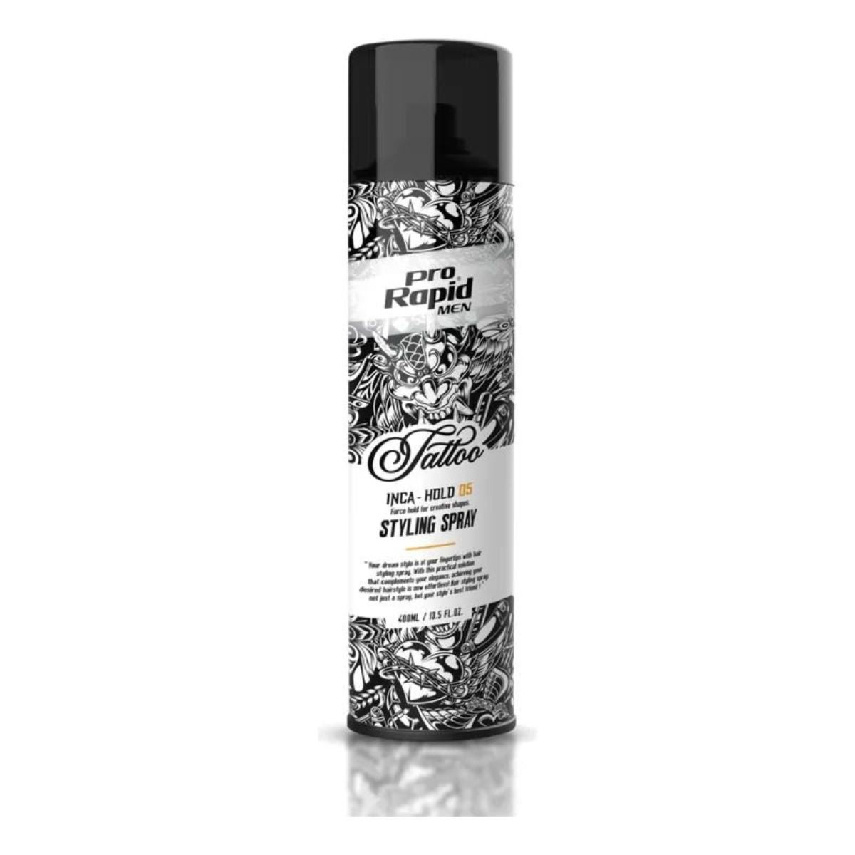 Pro Rapid Men Laca Fijador Para El Cabello Fuerte 400ml