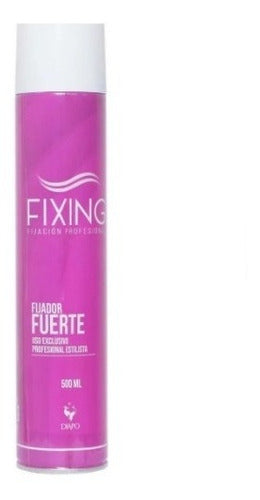 Laca Fijador Para Cabello Fixing Fuerte