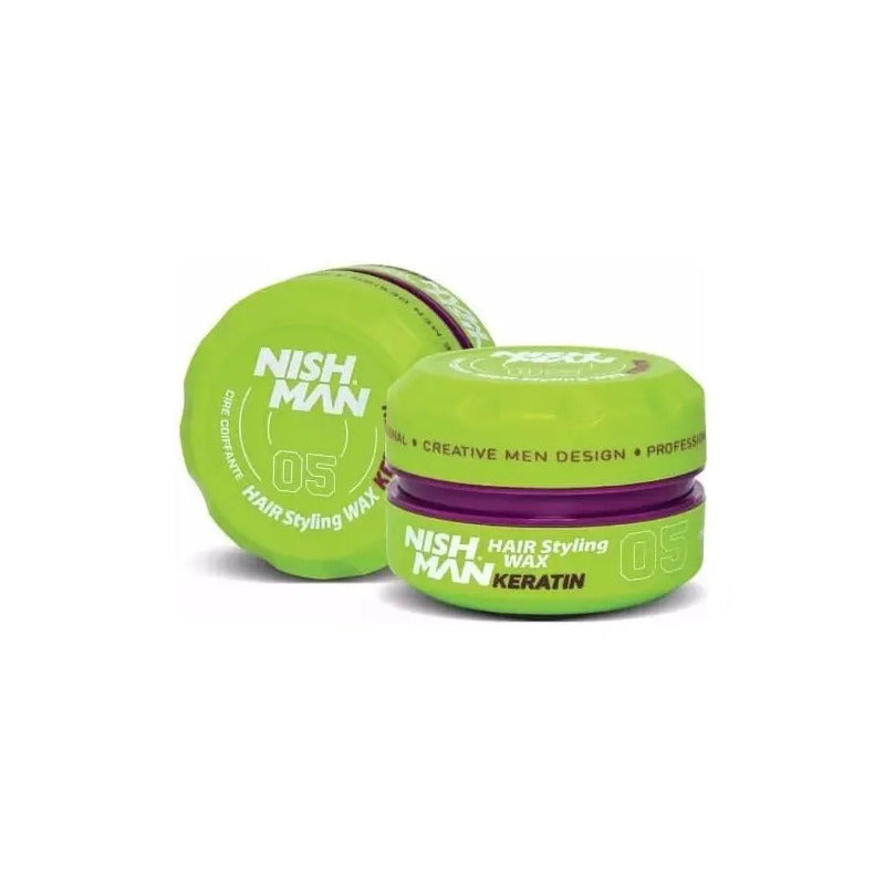 Cera Nishman Hair Styling Wax Keratin 05