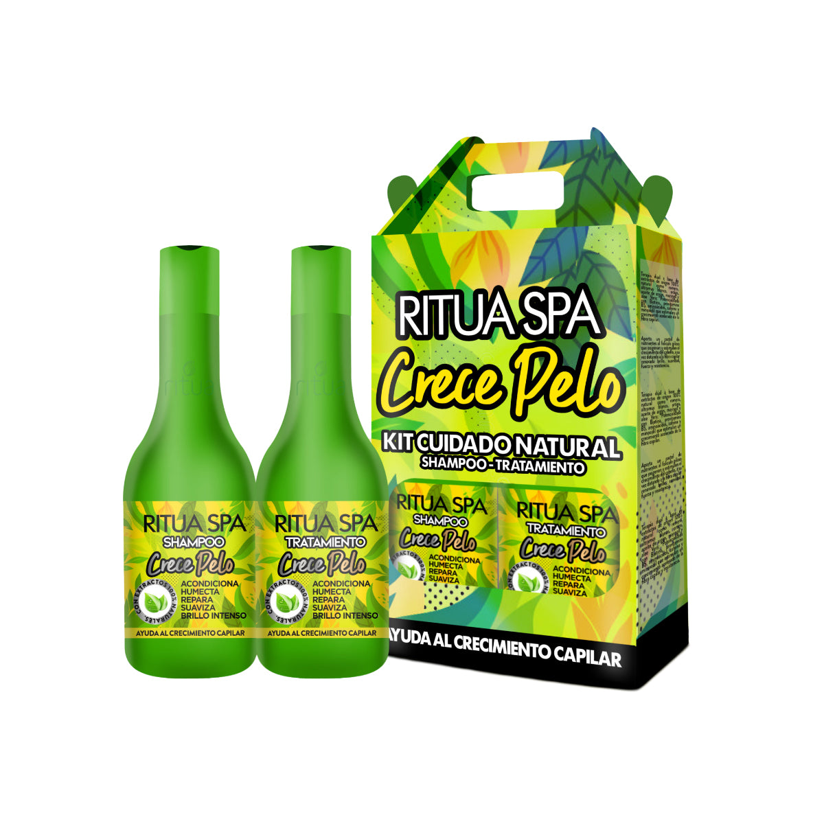 Lavouche Crece Pelo Kit Shampoo Acondicionador Anticaída